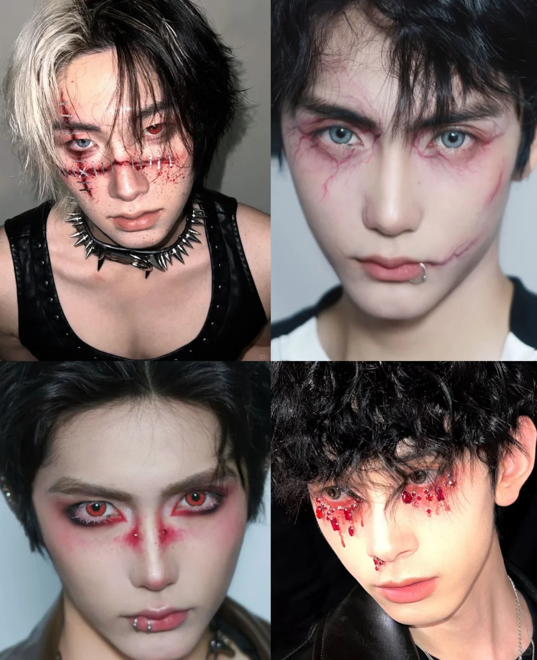 深圳欢乐谷万圣节室内约妆，化妆+彩绘+特效