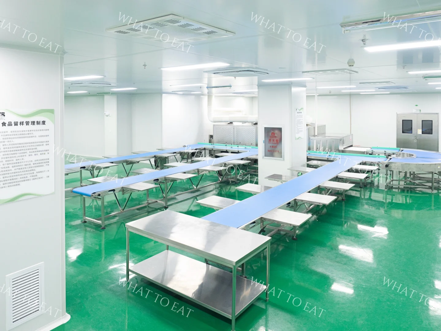 2000㎡中央厨房长这样！太干净了不像做饭的！