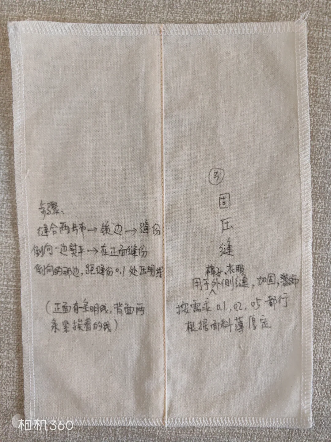 缝纫工艺:4种收边方法+8种缝合方法