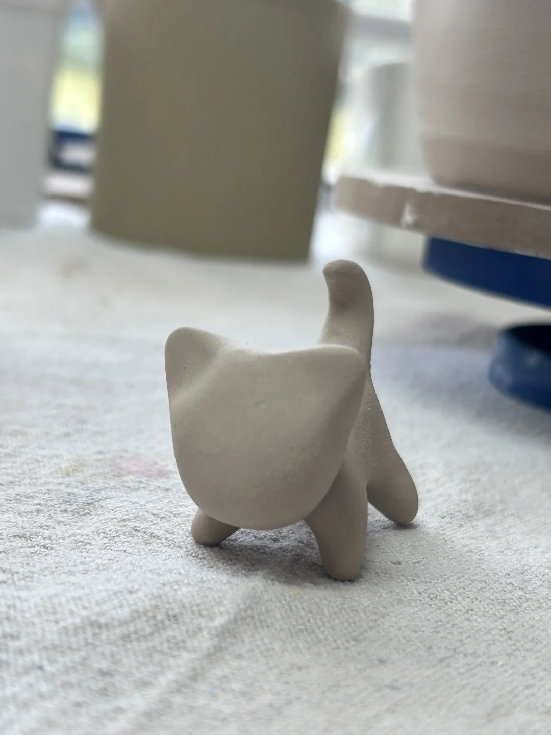 第一次捏泥巴！不是很完美但是很有意义