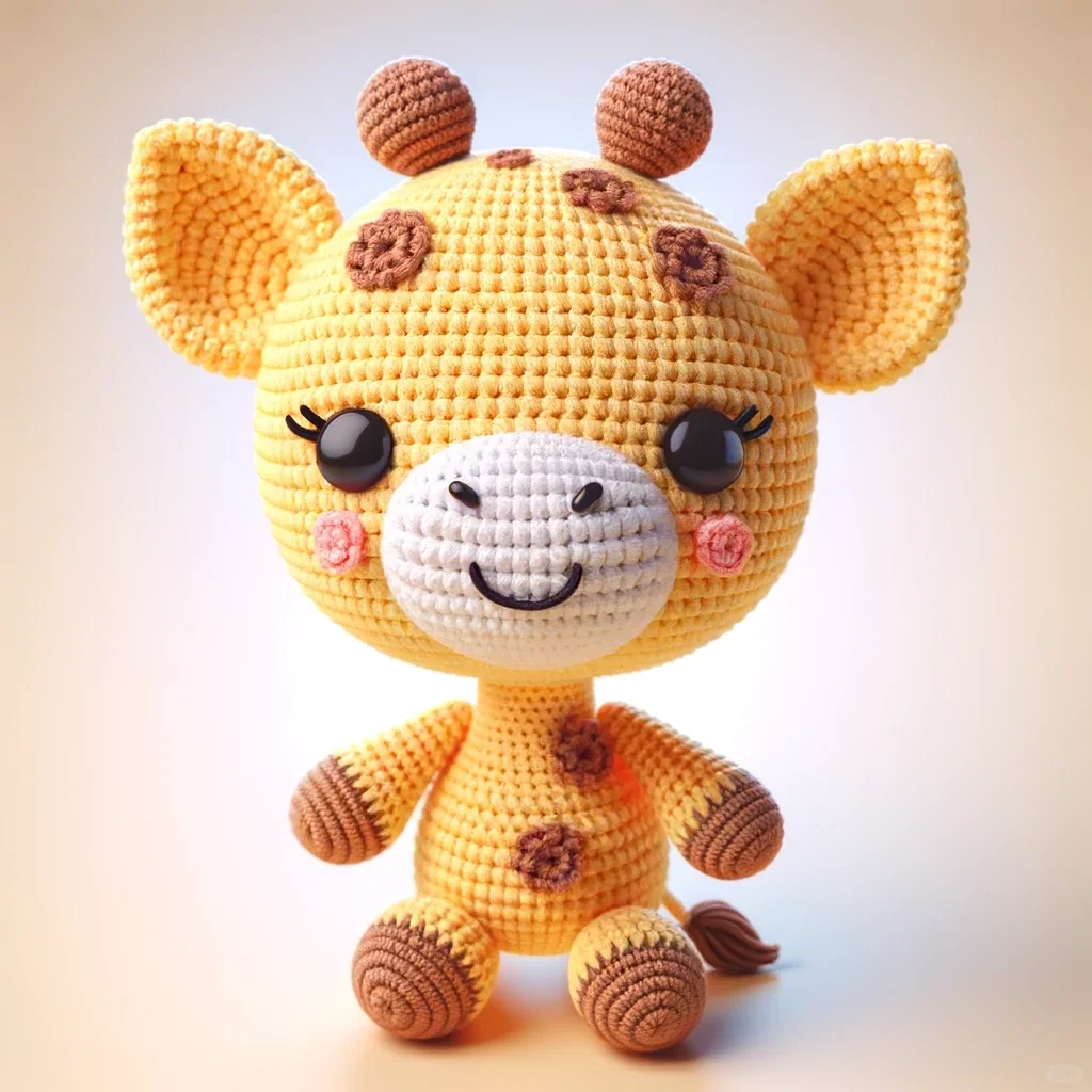 迷你小不点｜可爱的钩编动物公仔玩偶-1