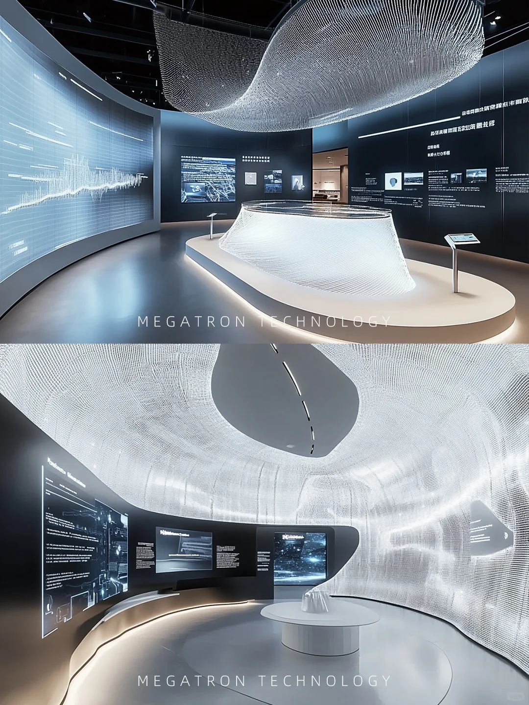 陶瓷基复合材料-展厅设计构想