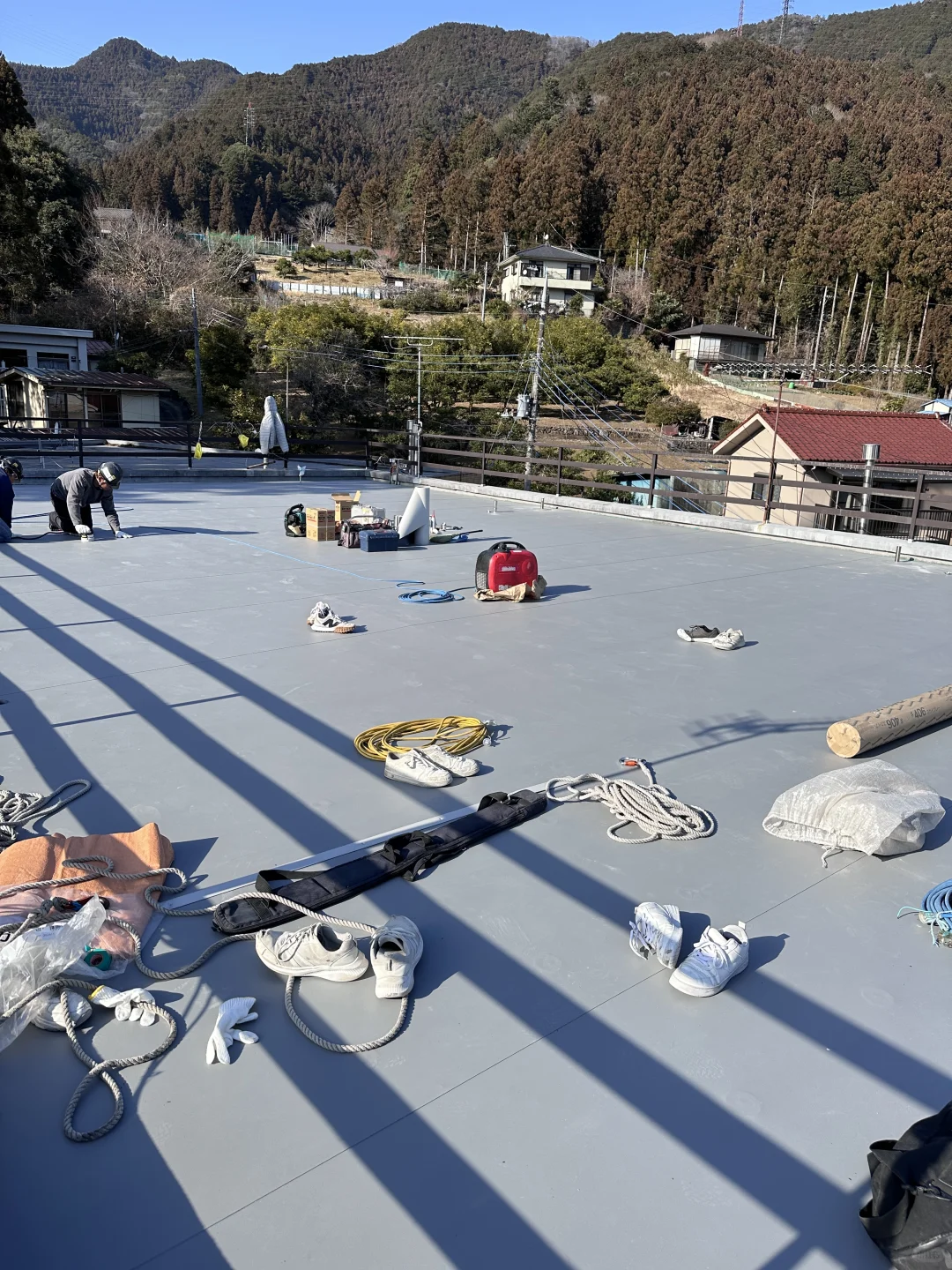 屋顶防水工程全记录