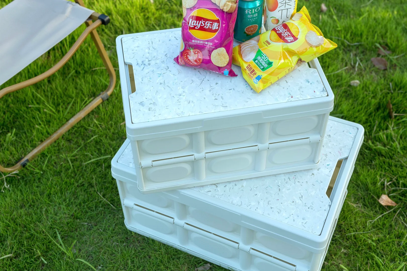 野营新选择：环保再生塑料露营箱