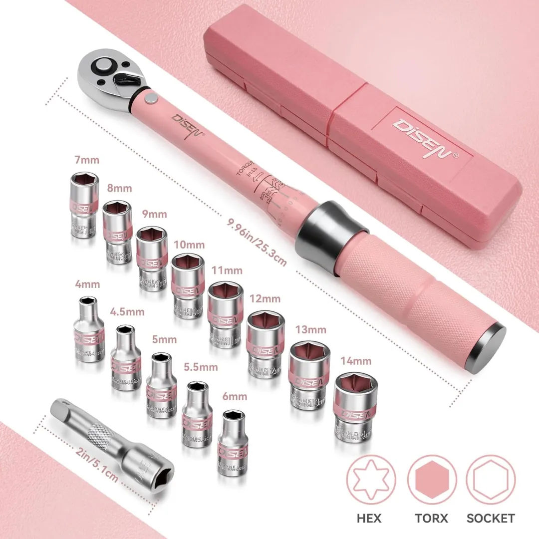 ? DIY女孩的新宠：DISEN扭力扳手套装