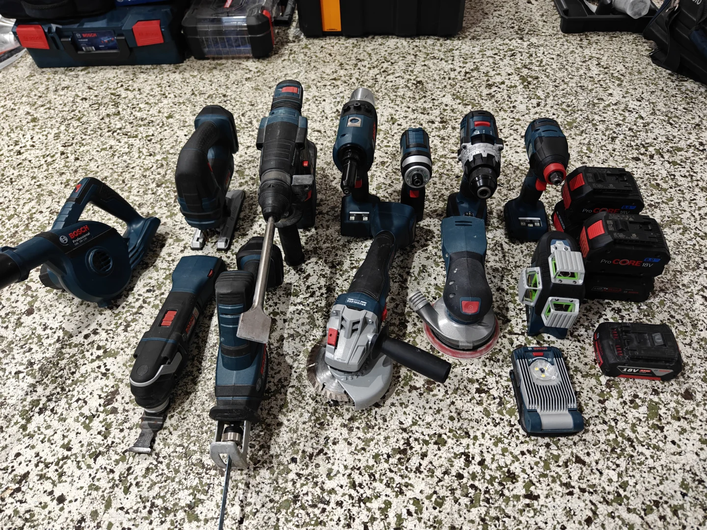 这些年买的Bosch电动工具