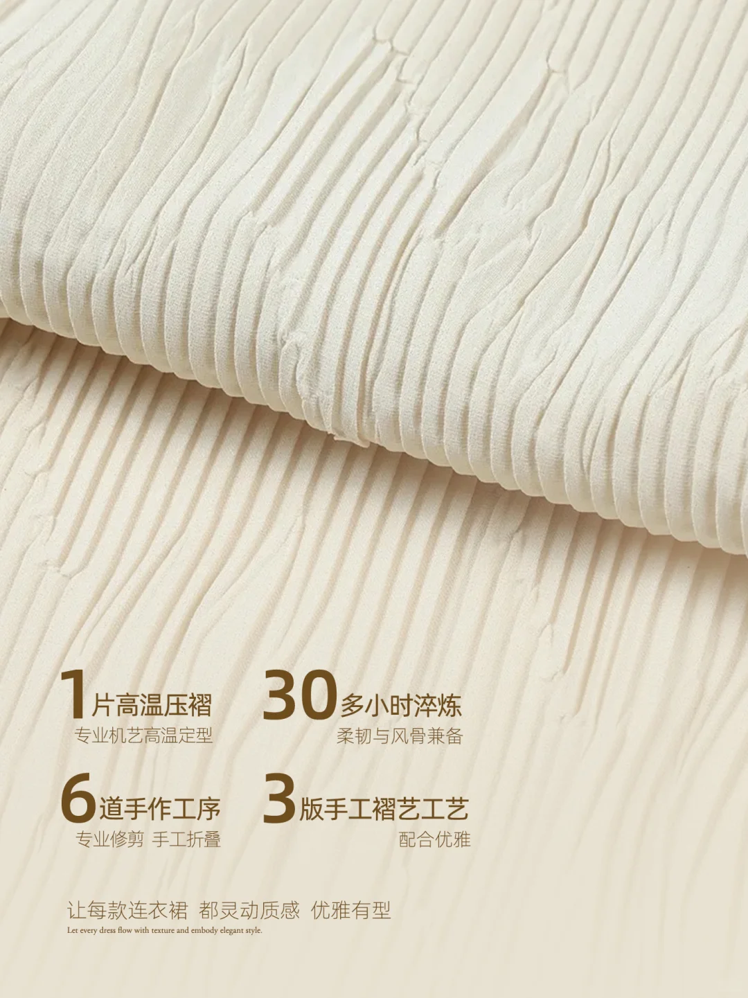 面料物语|褶艺美学,优雅有型