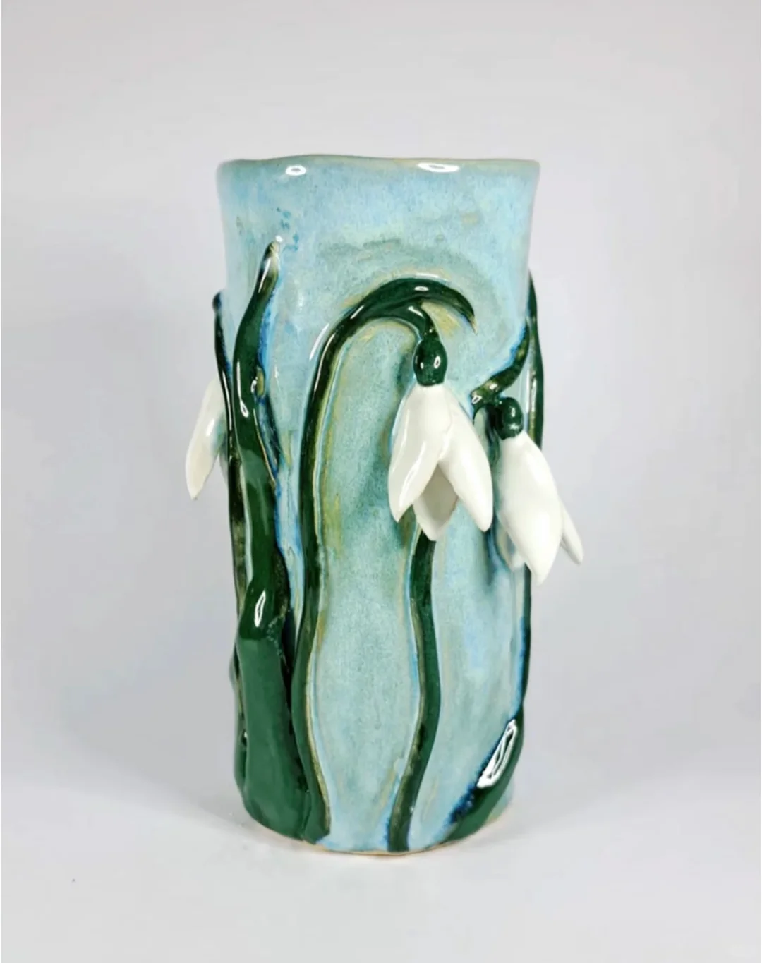 ⚪️陶艺分享｜花花的花瓶