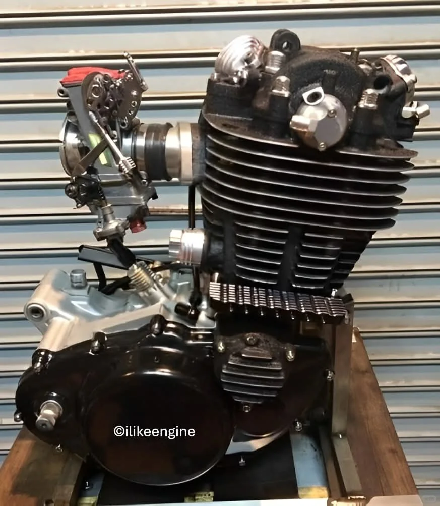 雅马哈 TT500 发动机