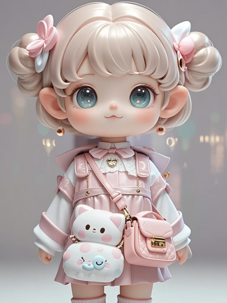 潮玩手办，来个老板把这个图片做成娃吧