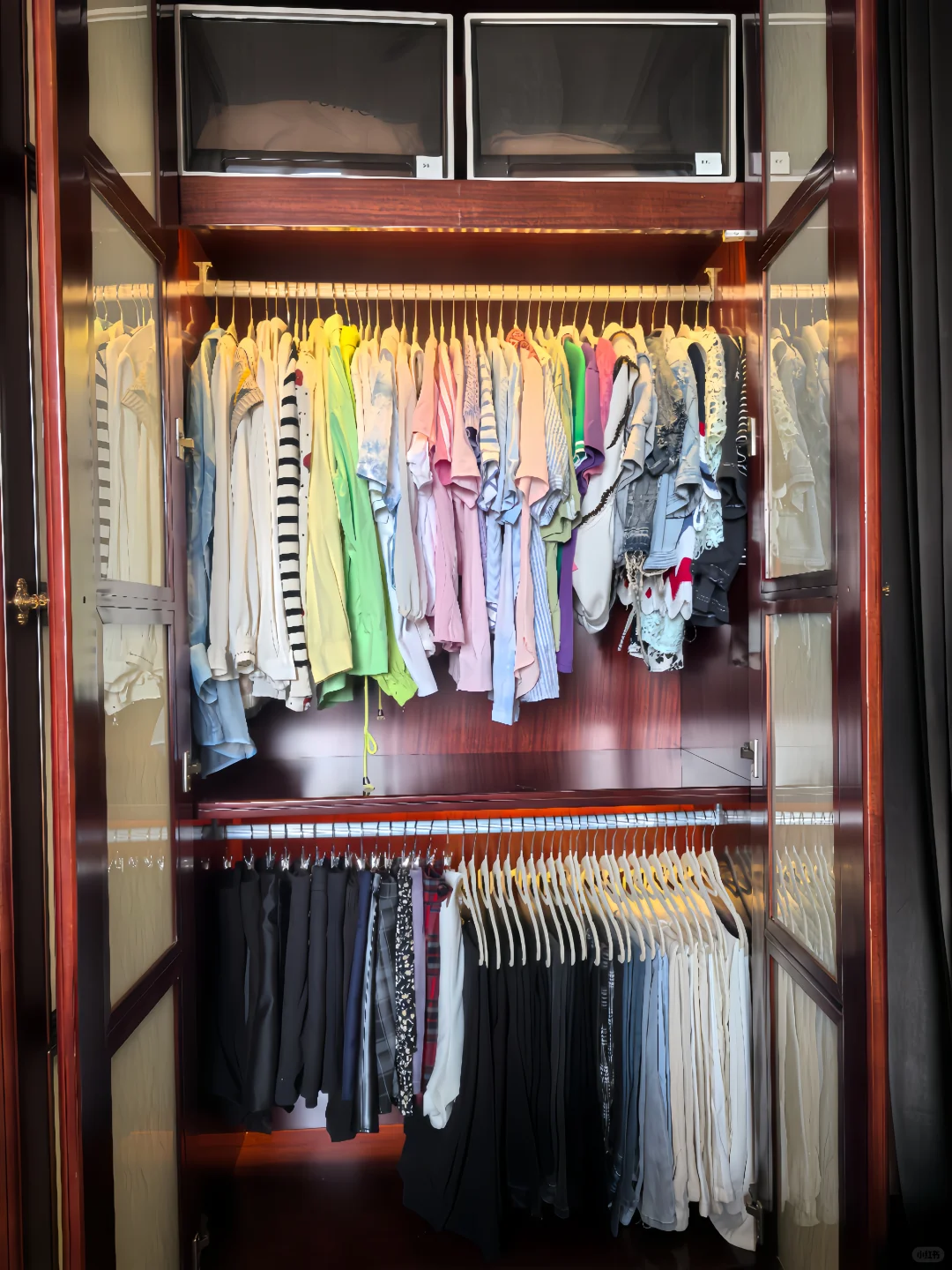 90后整理师的衣橱收纳法则‼️