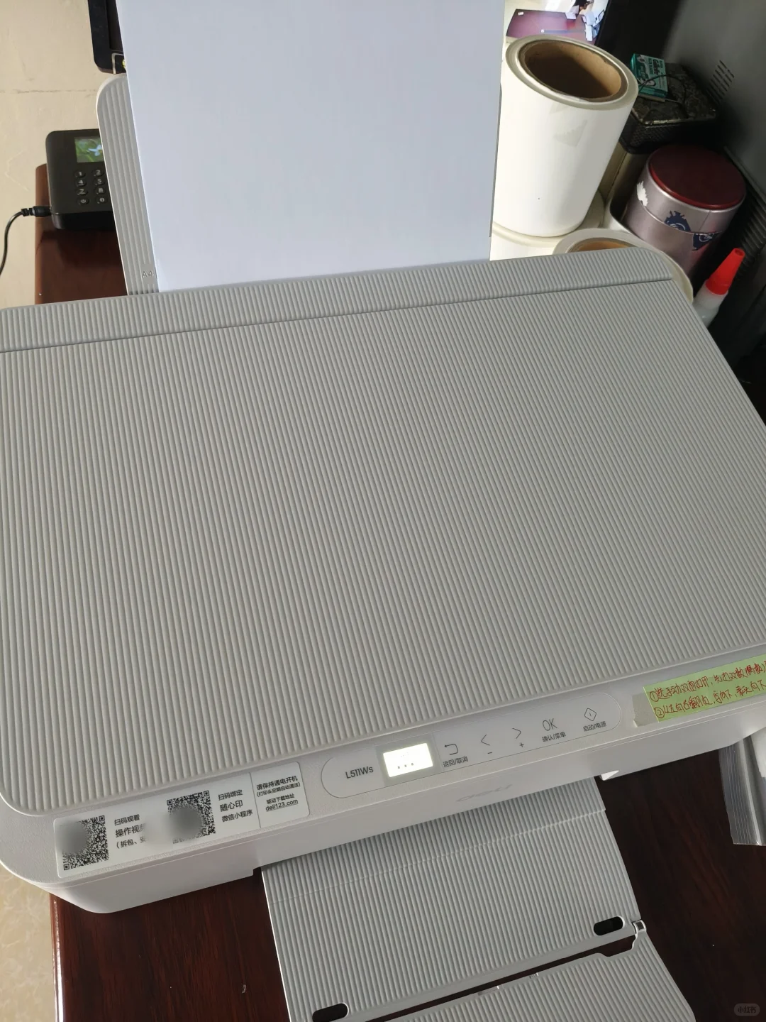 得力喷墨打印机，办公好帮手！