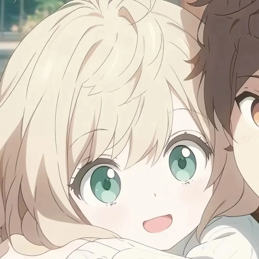 浪漫情头｜发丝缠过晚风里