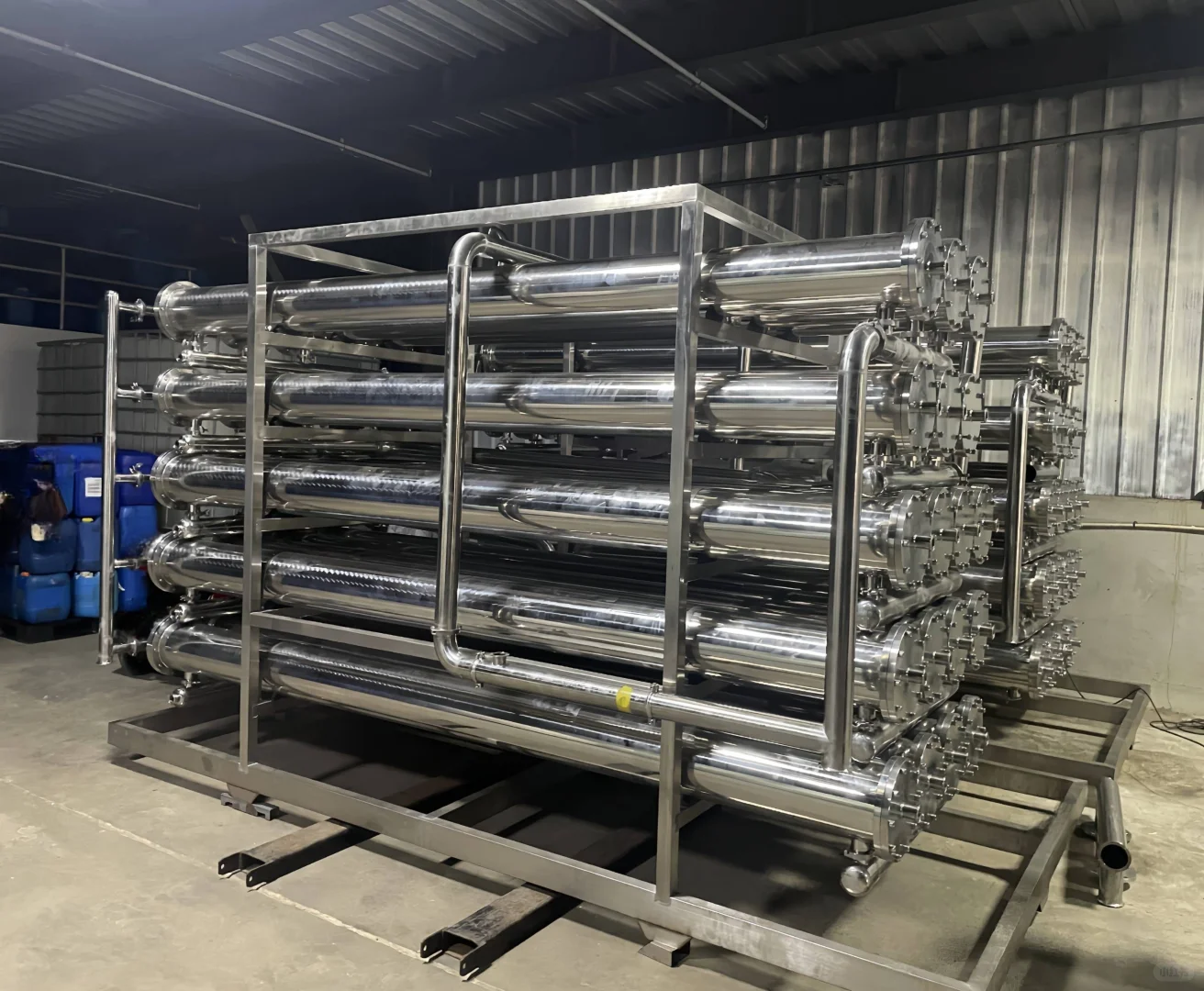 膜浓缩设备提升工业用水循环利用率