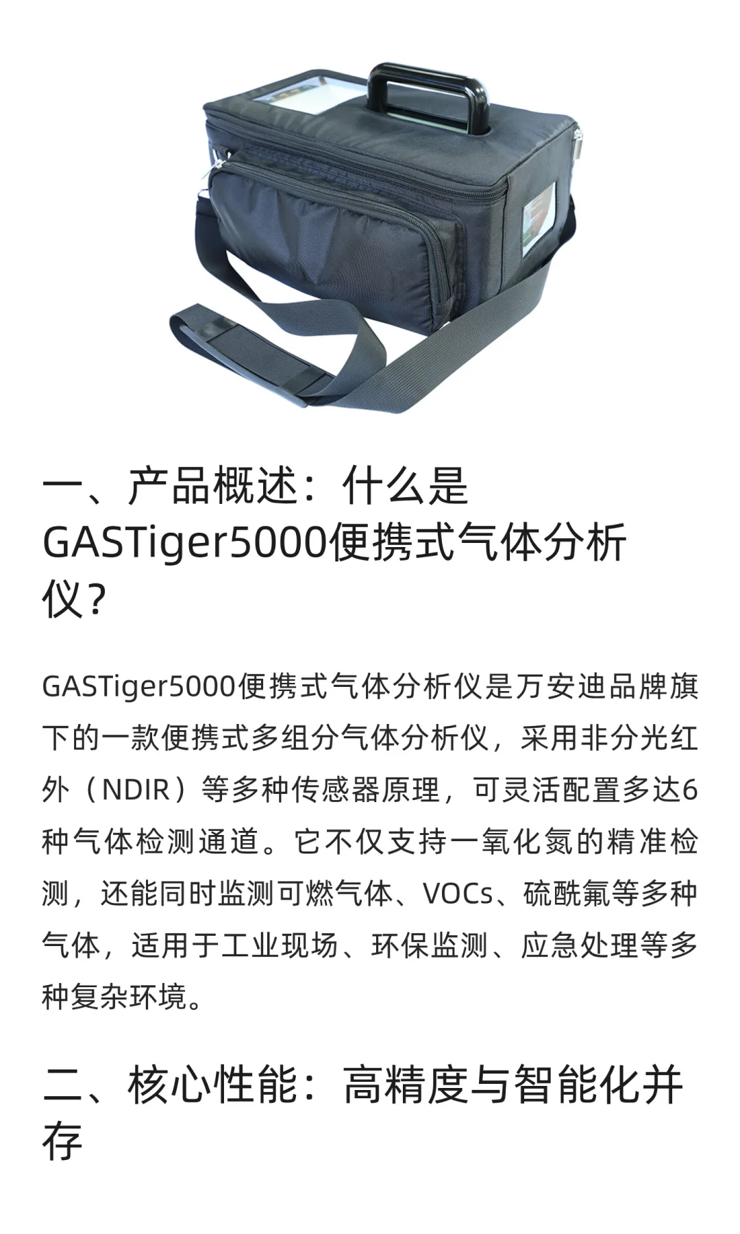 一氧化氮检测仪：便携式气体分析仪守护安全