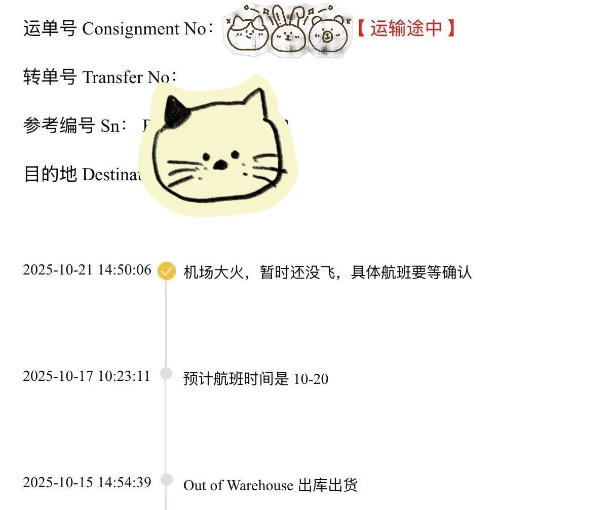 国际运输 什么倒霉事都能碰上?‍↕️