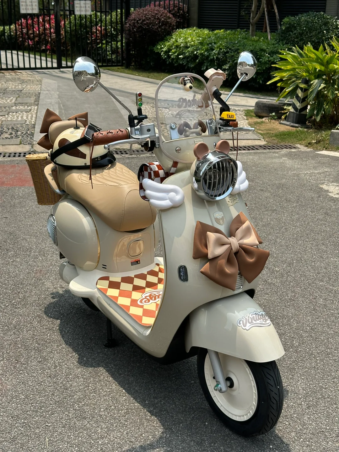 左滑 看我改造雅迪摩登光芒?