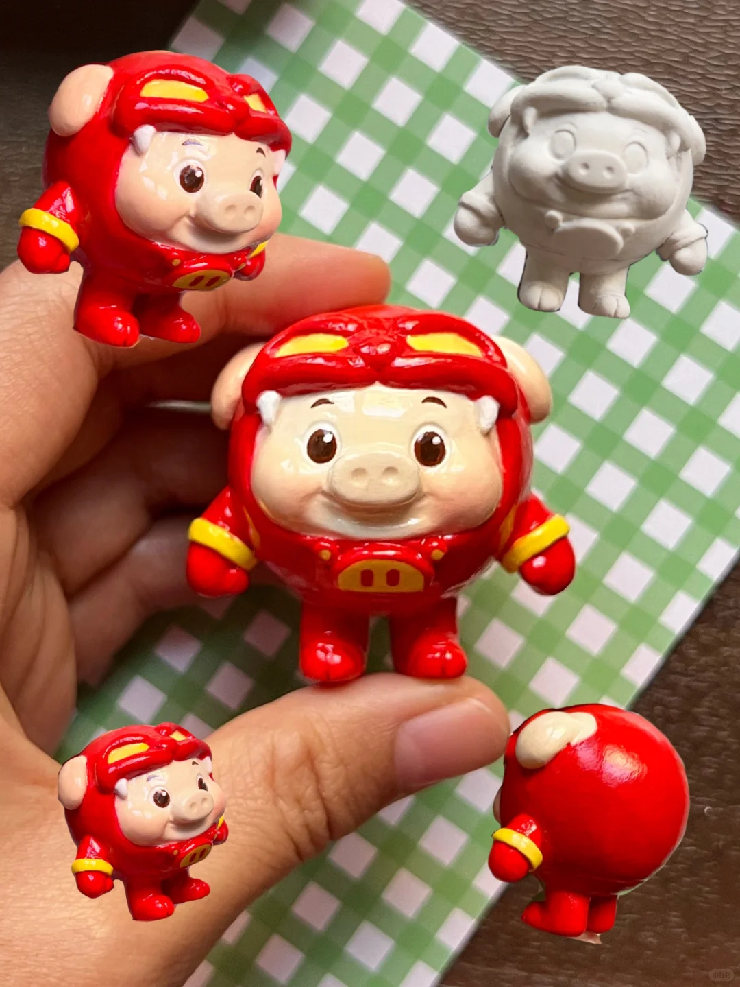 石塑黏土/猪猪侠教程1