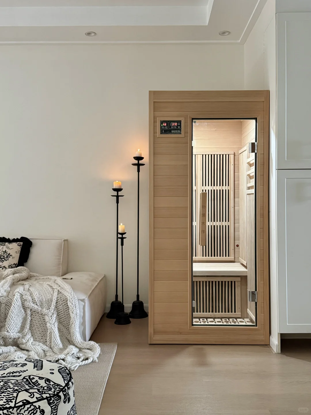 谁懂啊~把汗蒸房搬回家也太幸福了吧！