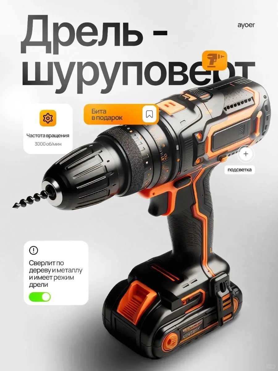 分享一组电动工具的跨境主图