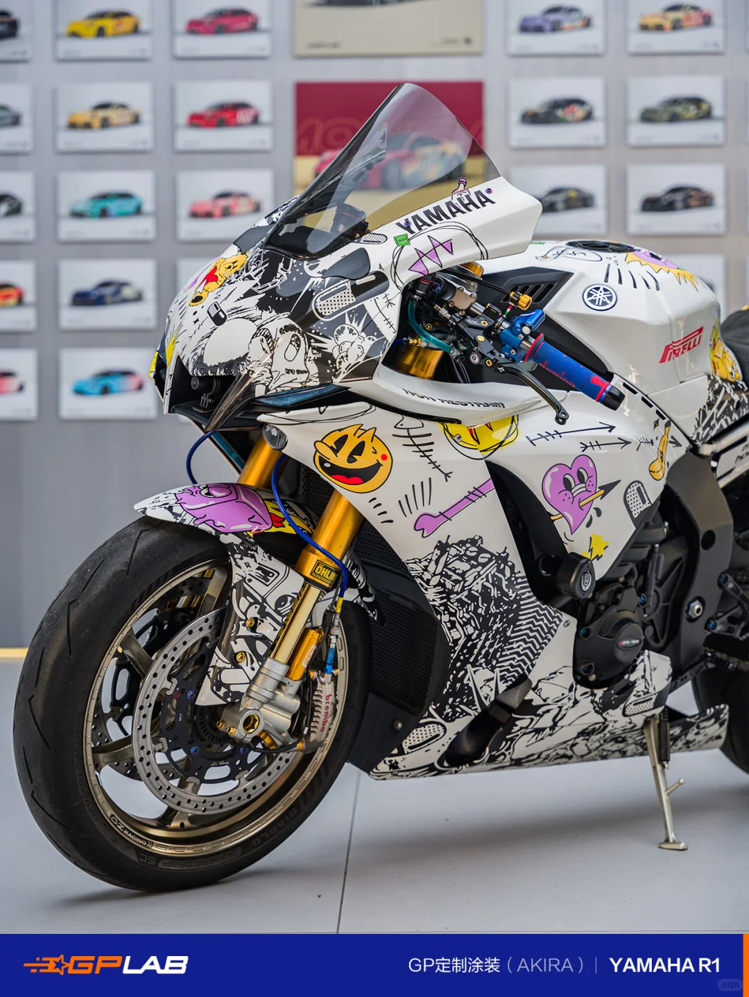 Yamaha R1 | GP定制涂装（AKIRA）