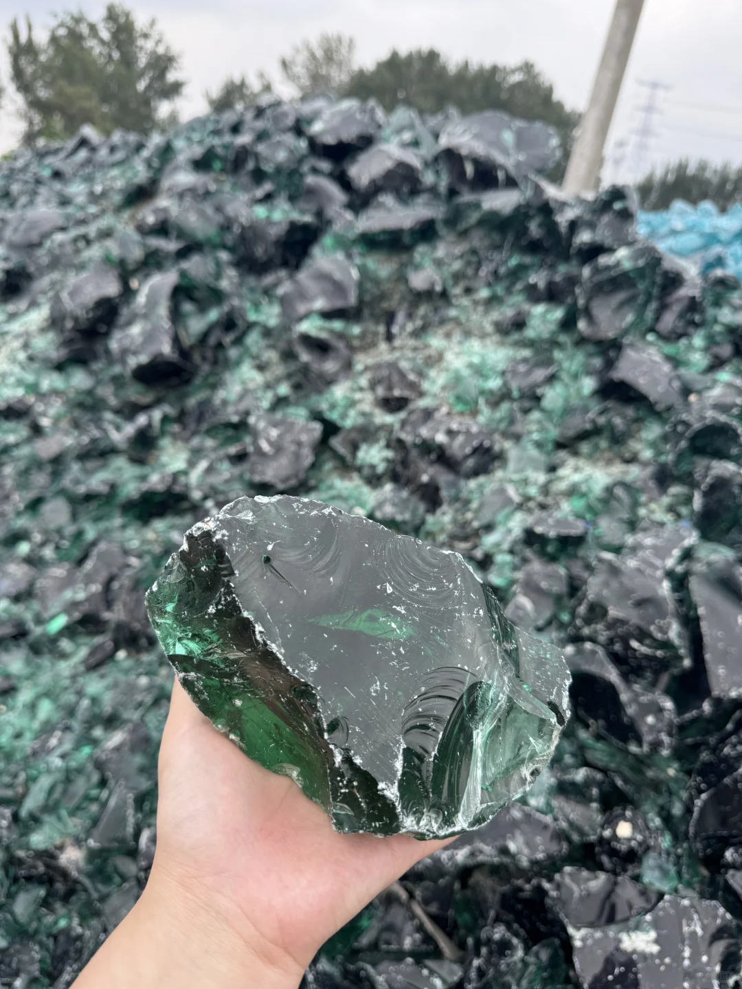 玻璃块碎玻璃厂家 欢迎订购