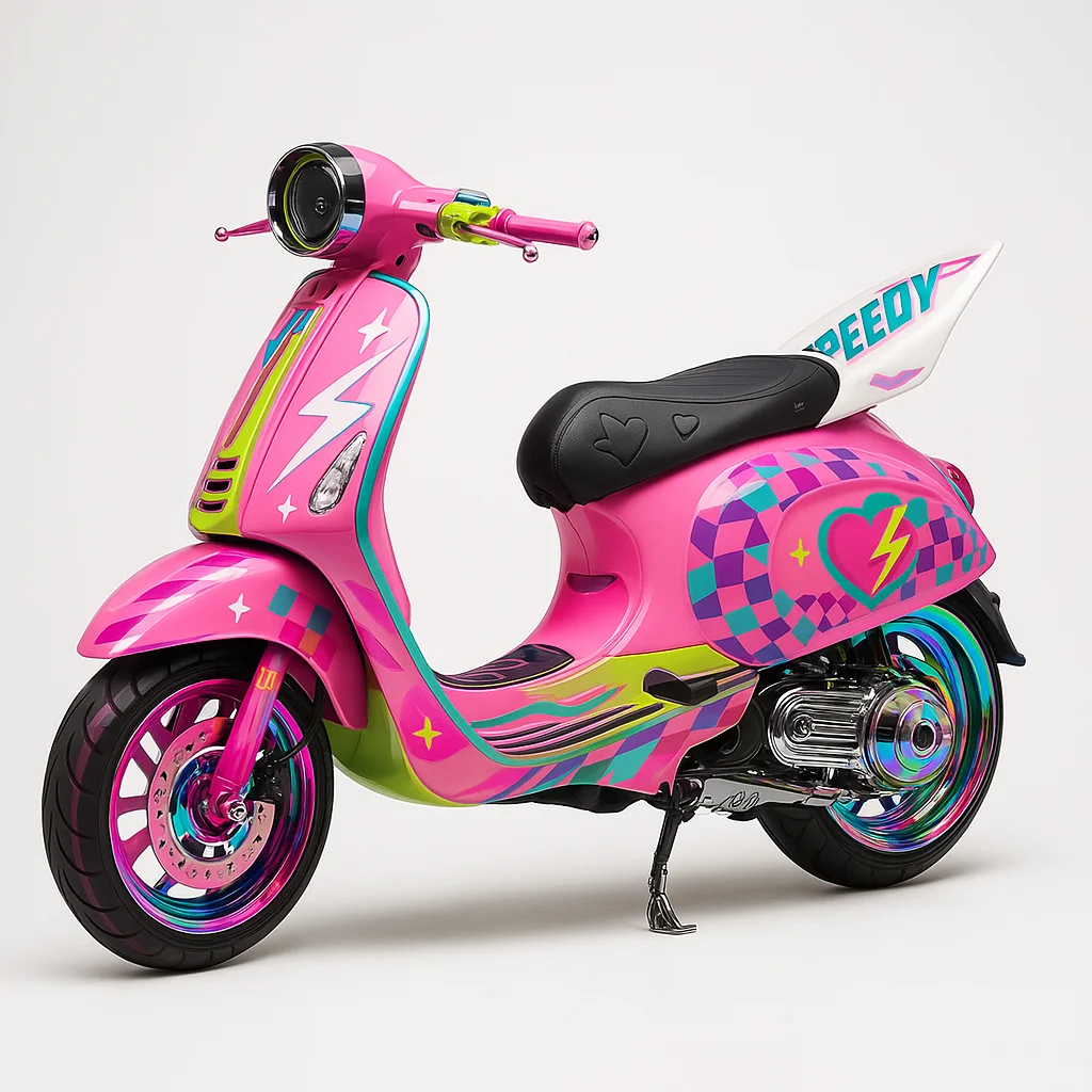 ?小摩托疯狂改造计划：可爱到犯规！