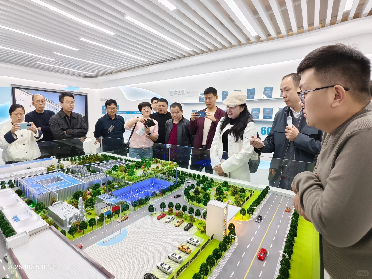 十三届节能环保产业考察团莅临泰源环保参观