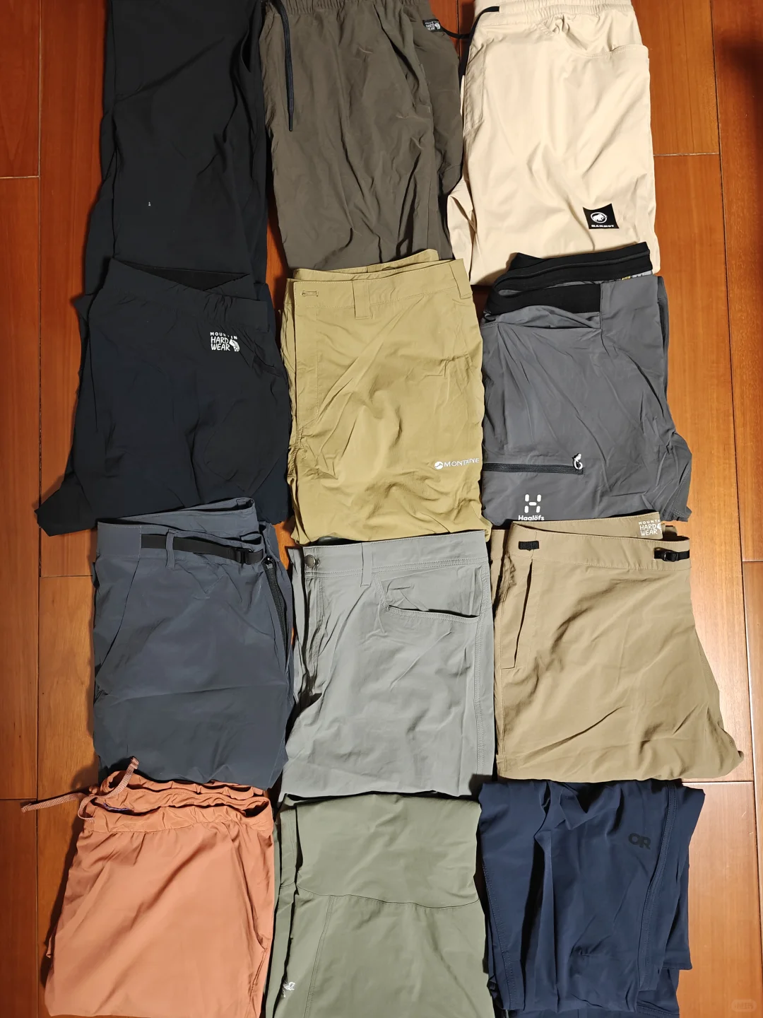 盘点我购入的轻量软壳速干裤