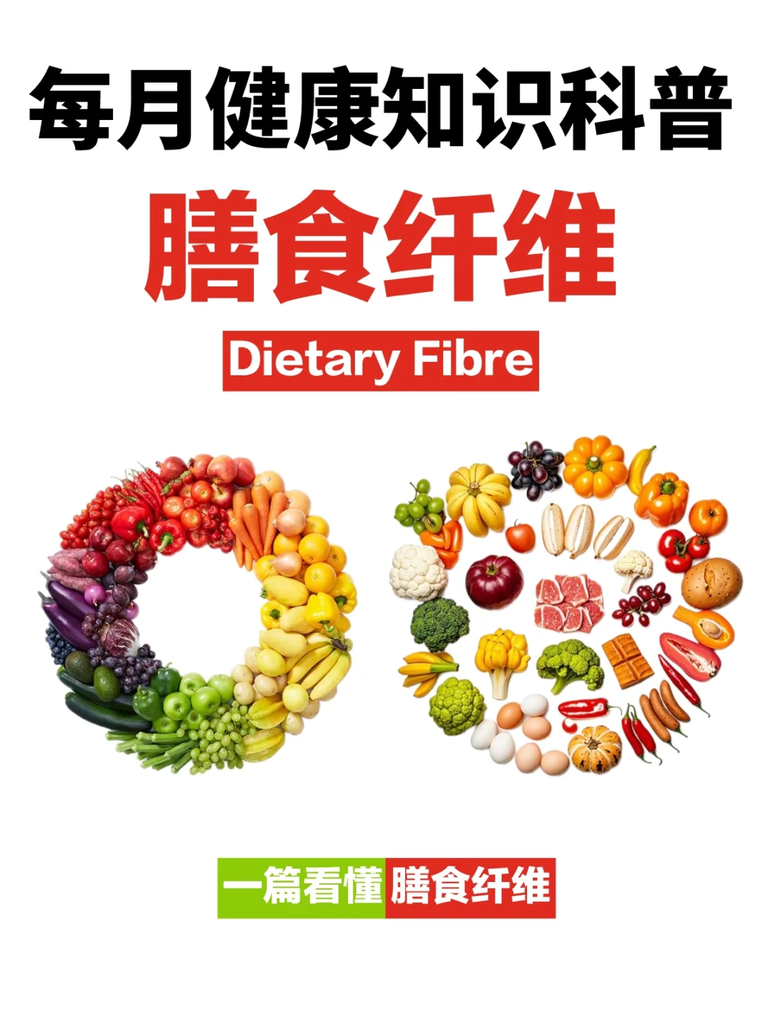 每月健康冷知识 | 膳食纤维是什么？?