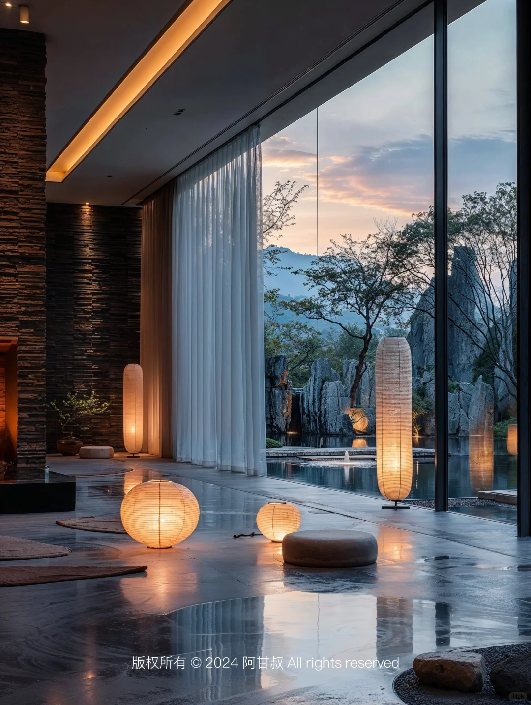 这家仙气十足的酒店气质上完全不输虹夕诺雅