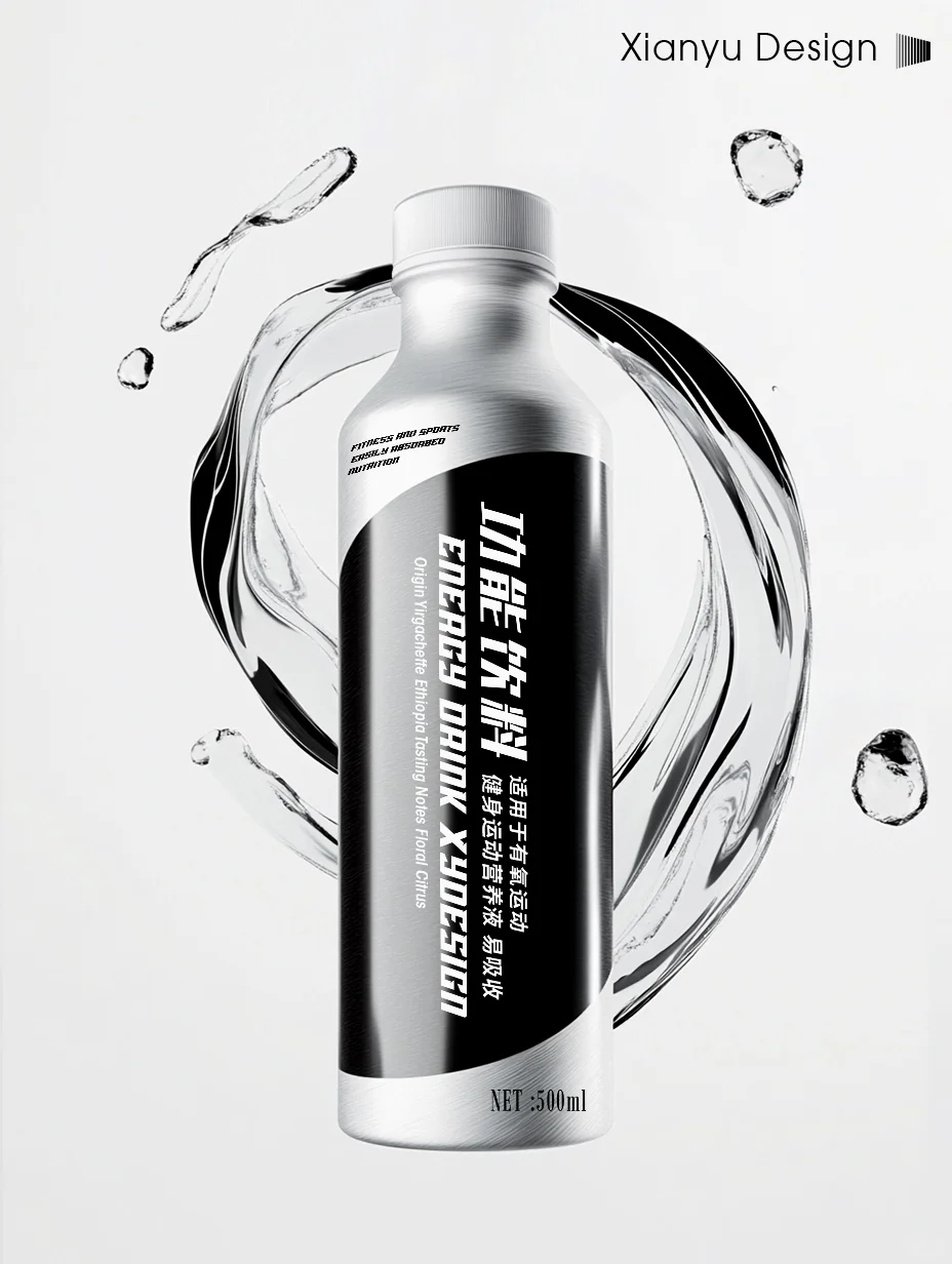 一眼就能知道这是能量饮料 功能饮料包装