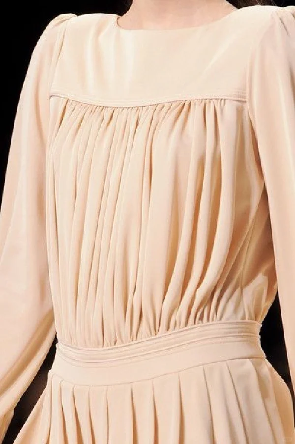 服装设计细节-压褶