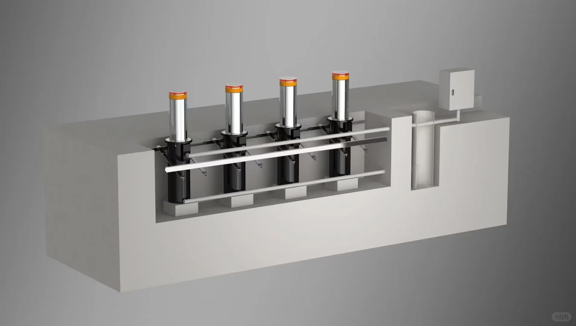 安全升级首选！智能升降柱为您筑起防护屏障