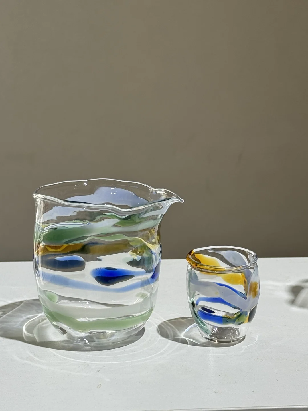 当我在景德镇烧玻璃