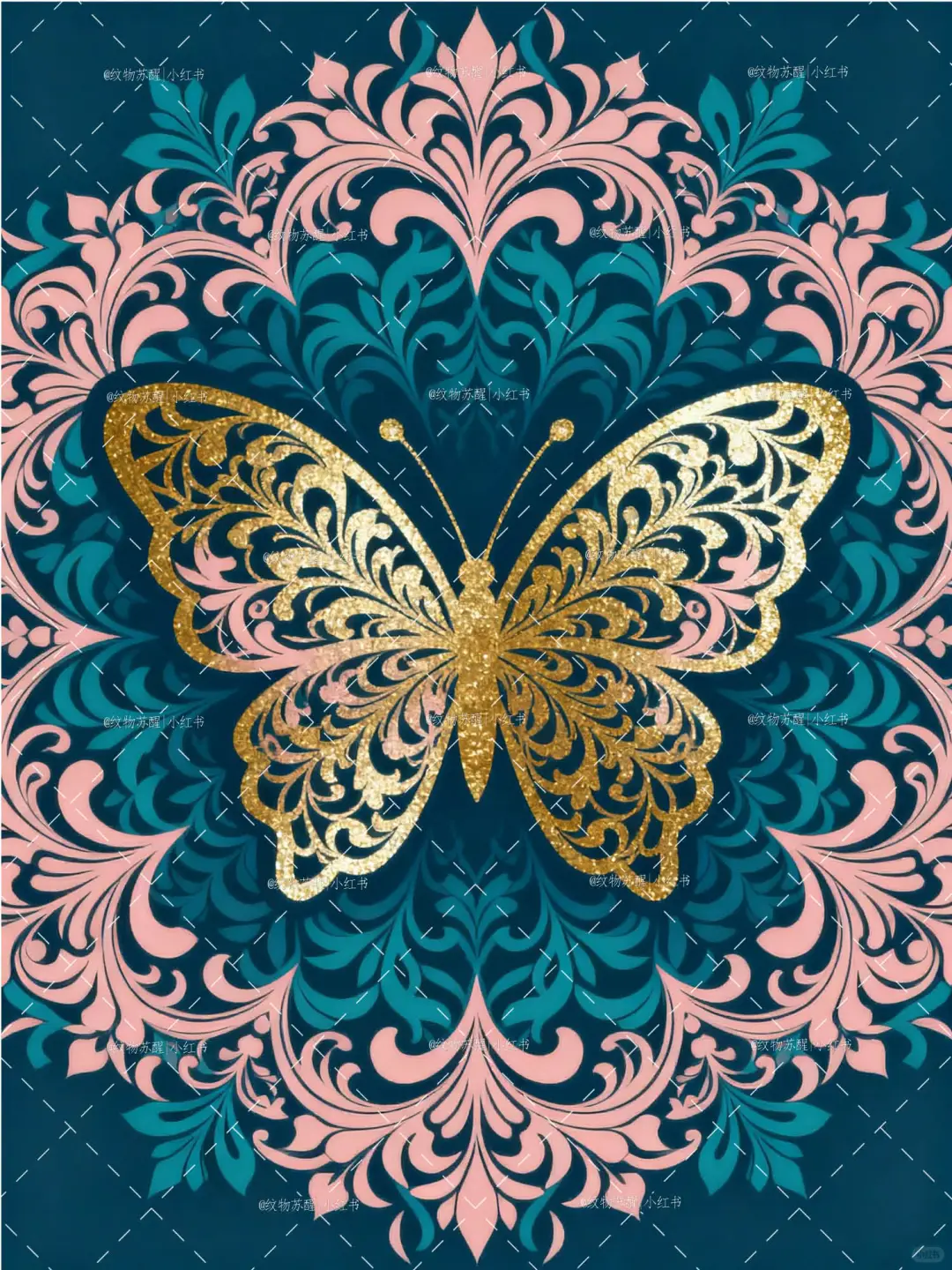 蝶纹秘境｜复古蝴蝶纹美到小众圈狂喜?