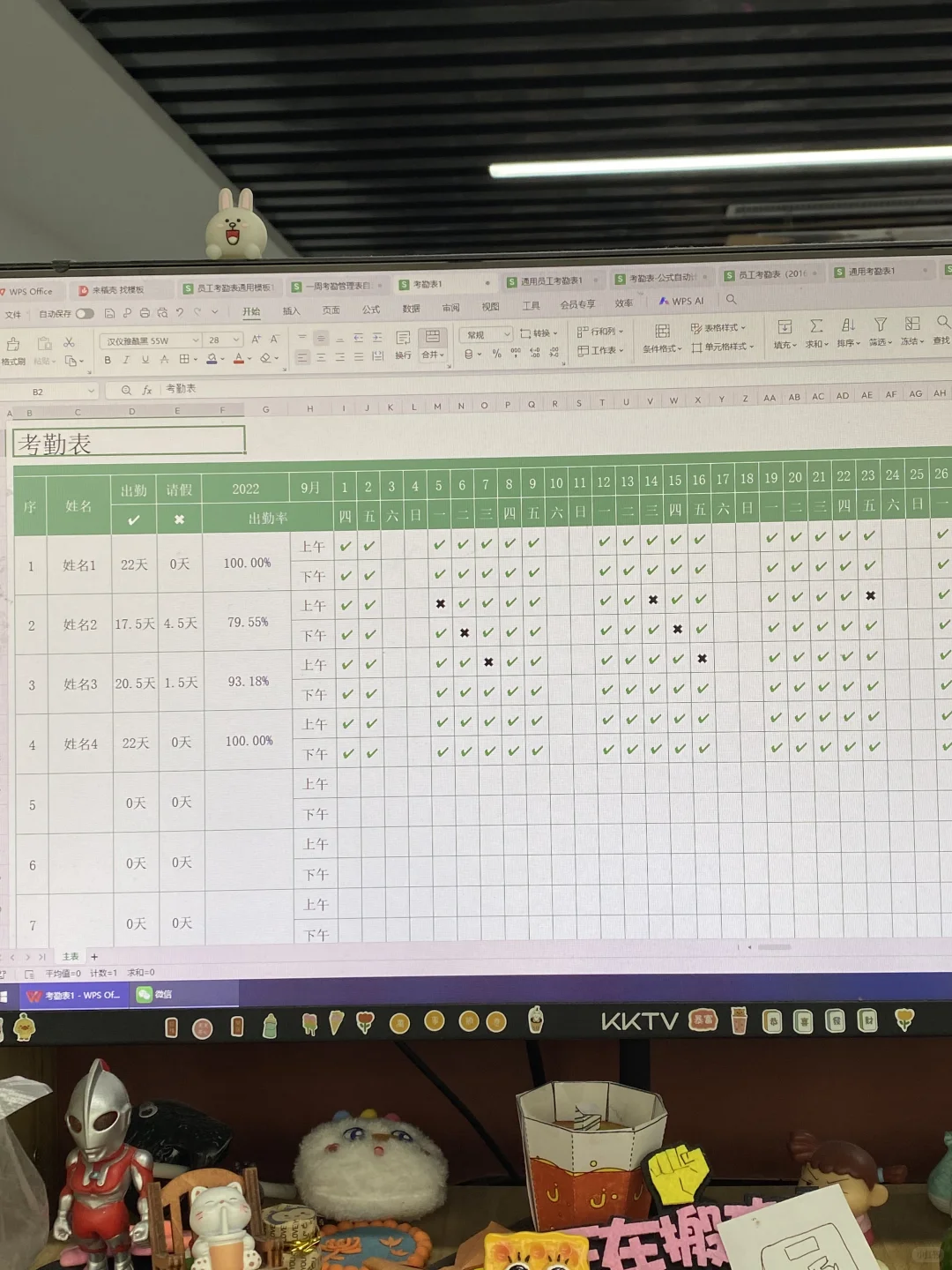 说真的，作为人事一点都不觉得考勤麻烦～