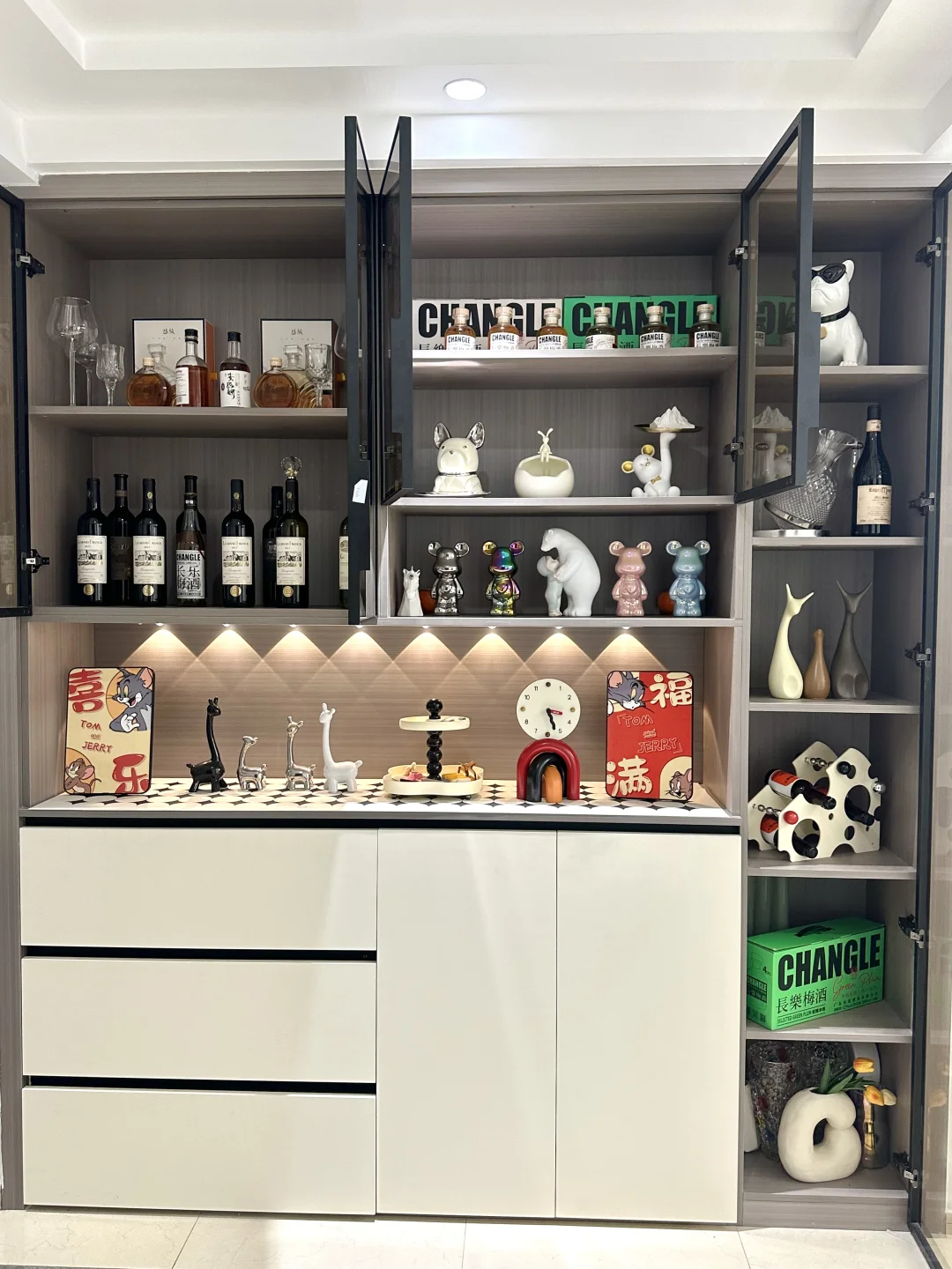 极简餐边柜｜最后附上图纸