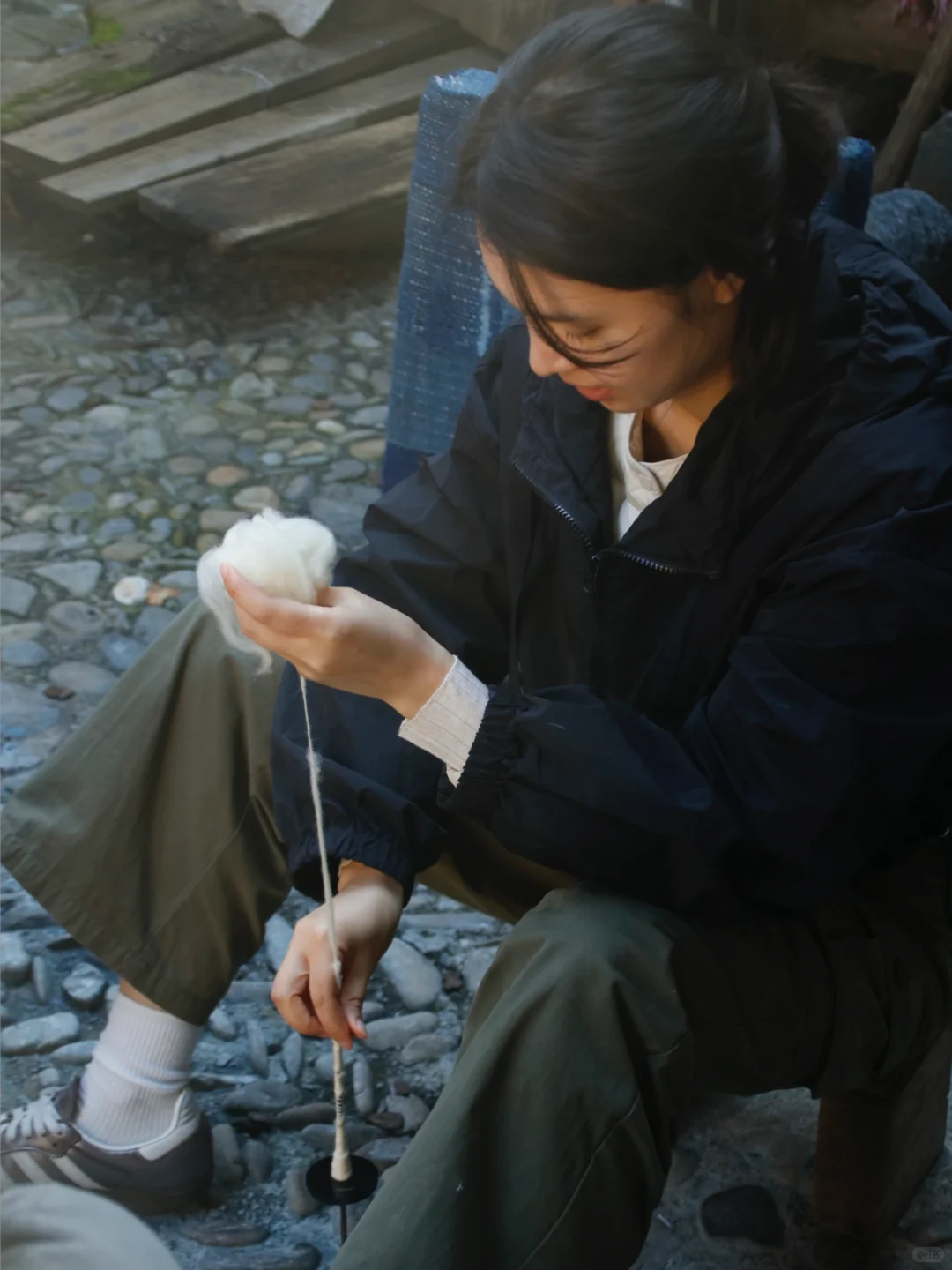 在侗寨学织布|纺线绩麻 DAY2