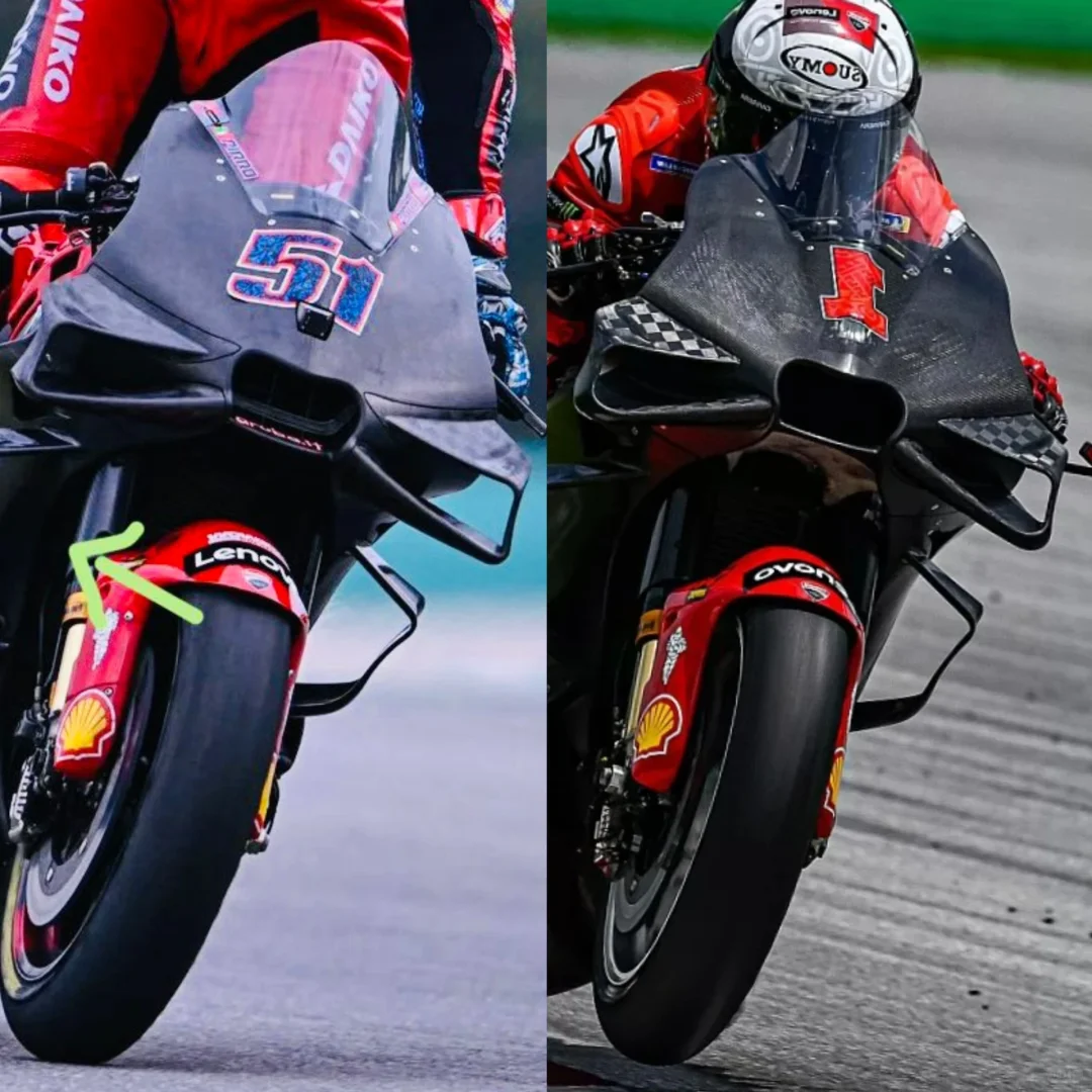 看来意大利的车厂还是拿出了更新的空力套件