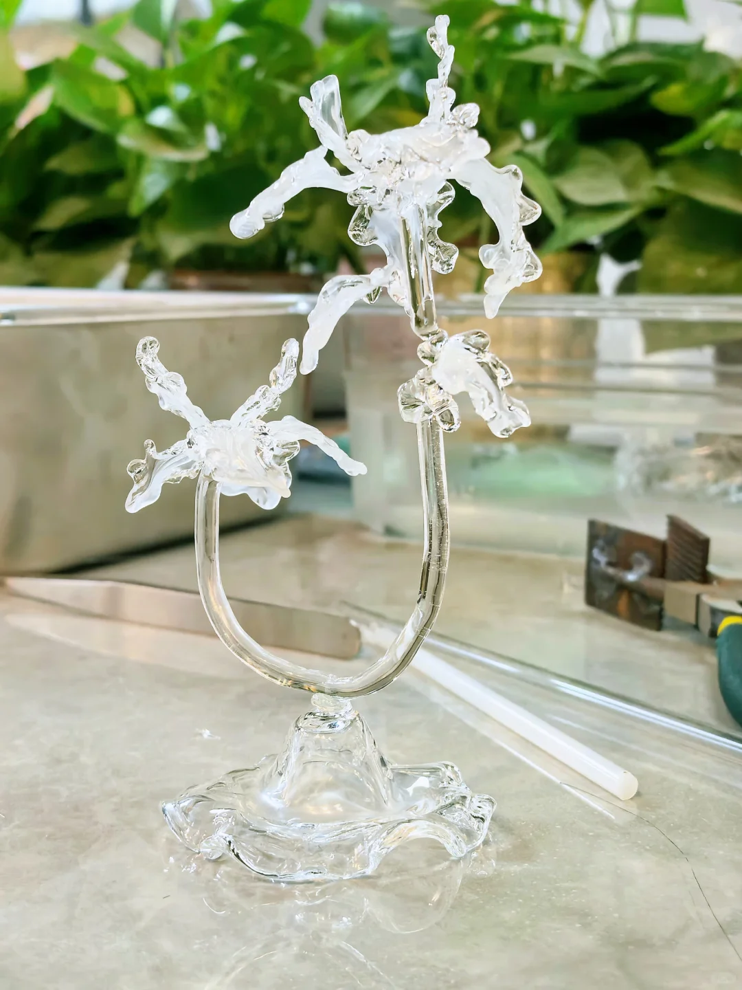 测评景德镇39一小时吹(烧)玻璃。