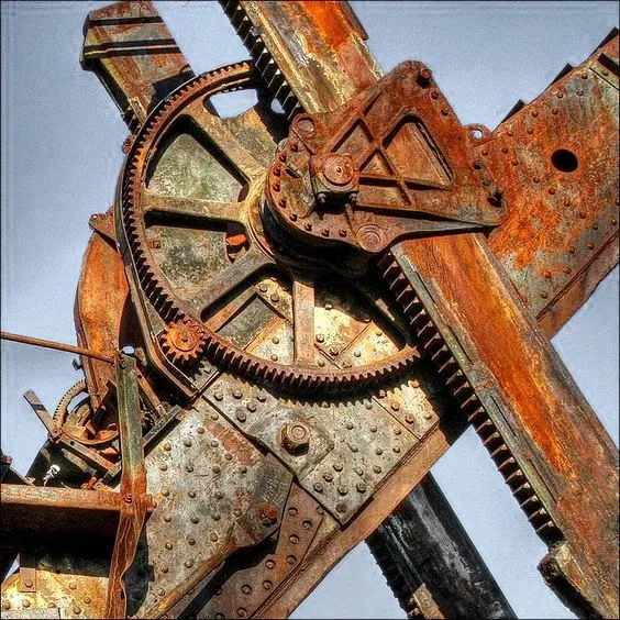 旧化设计灵感｜机械生锈