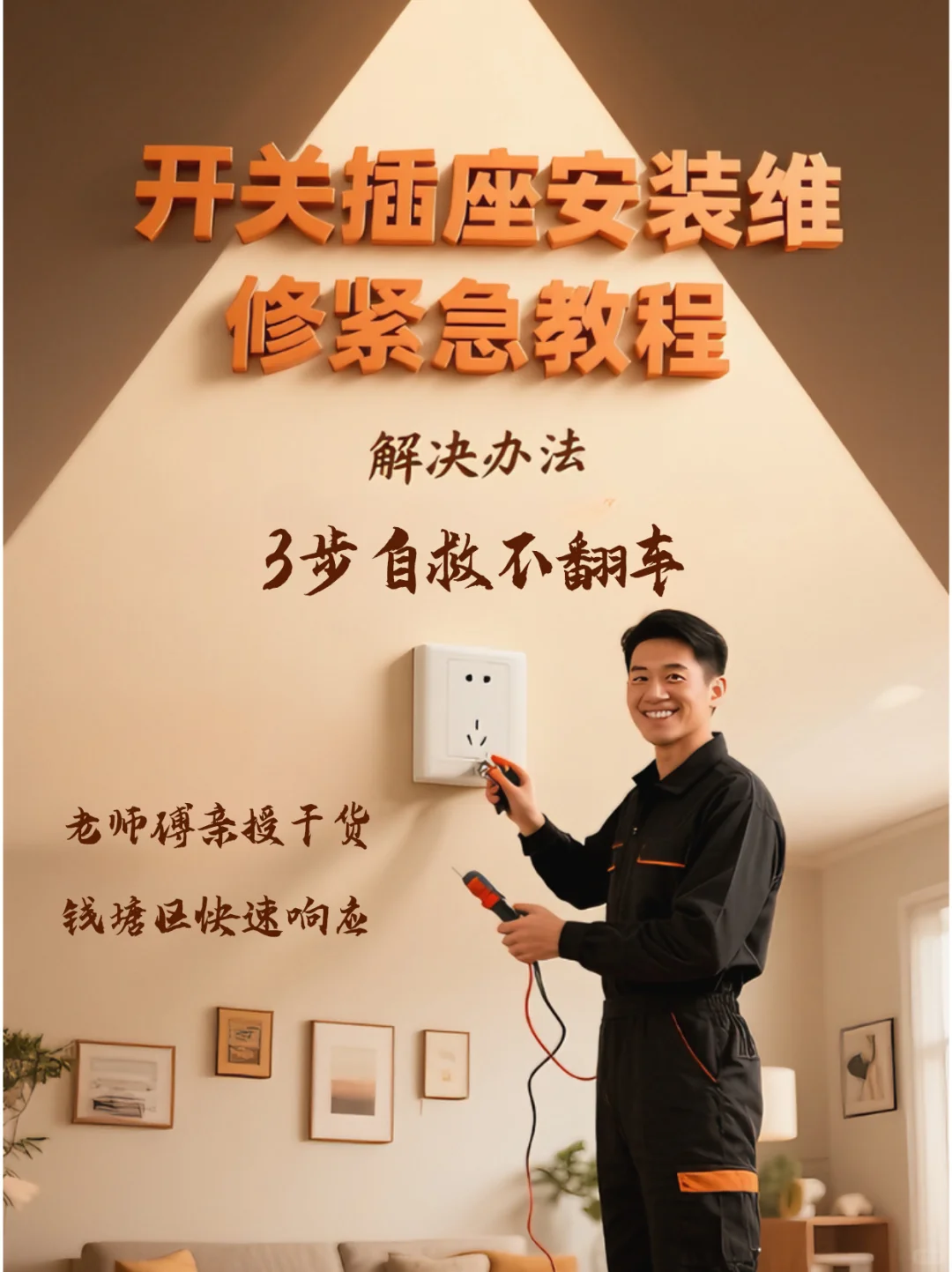 插座冒烟?钱塘老师傅紧急救场别慌?️