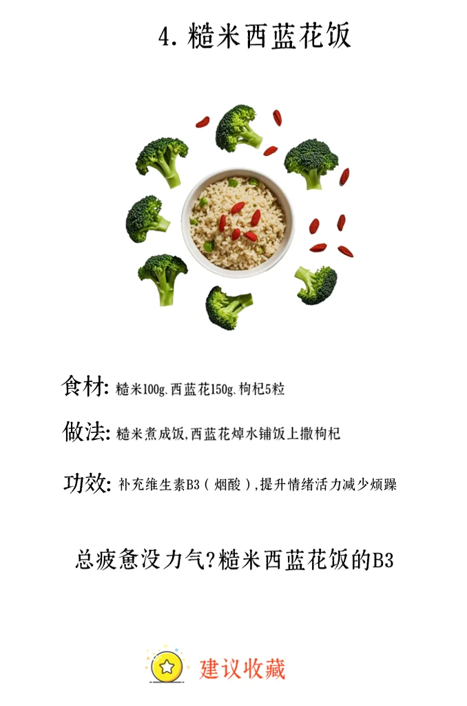 6 种「B 族维生素」食物 | 情绪稳定剂！