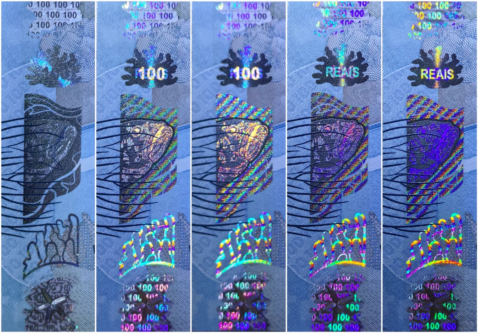 每日一钞:巴西100雷亚尔纸币
