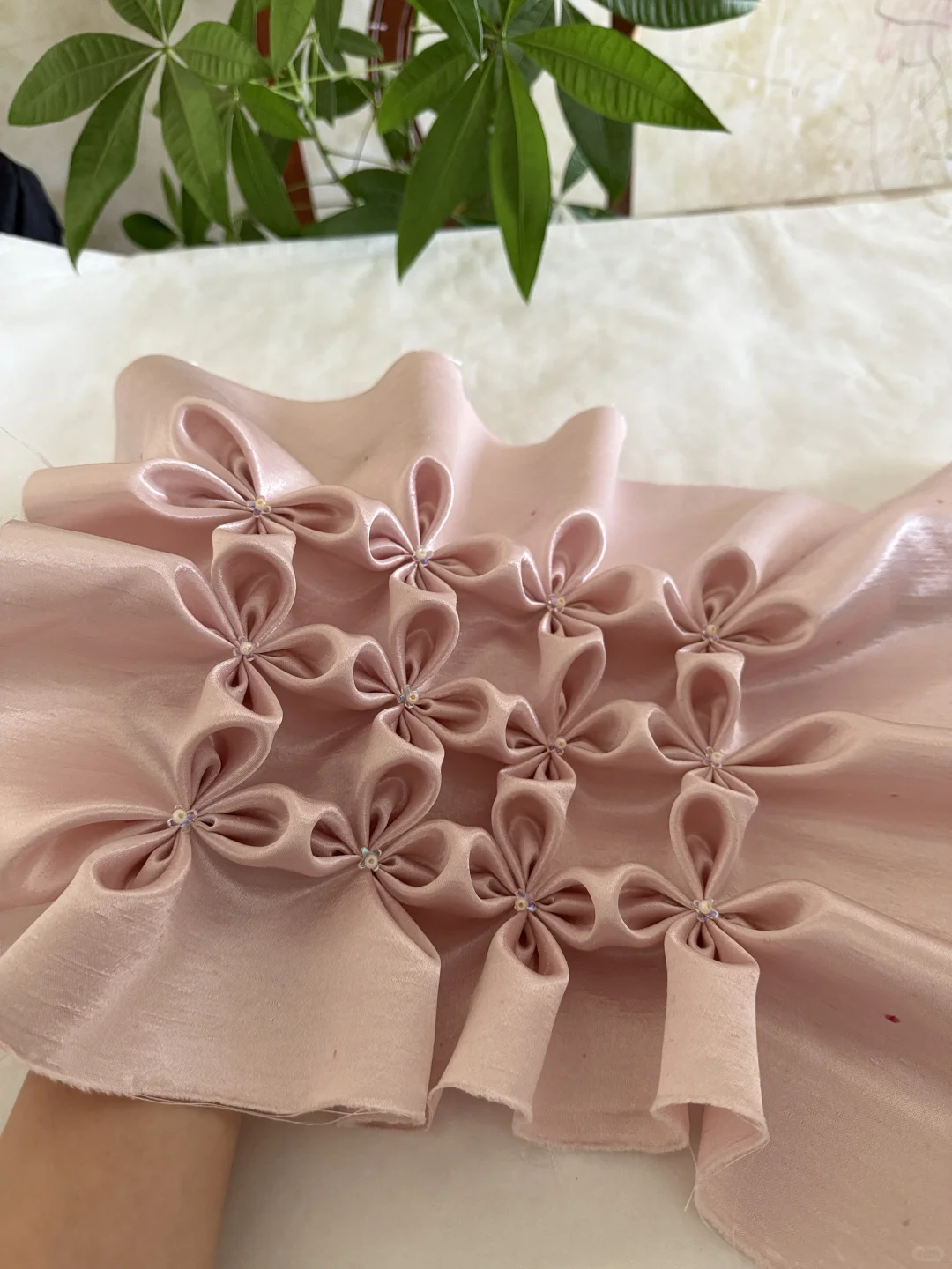 手作控必看！Canadian Smocking奶油双层花