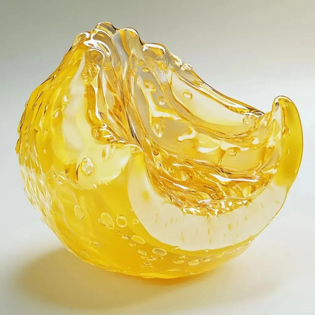 熔融玻璃抽象表现主义创作