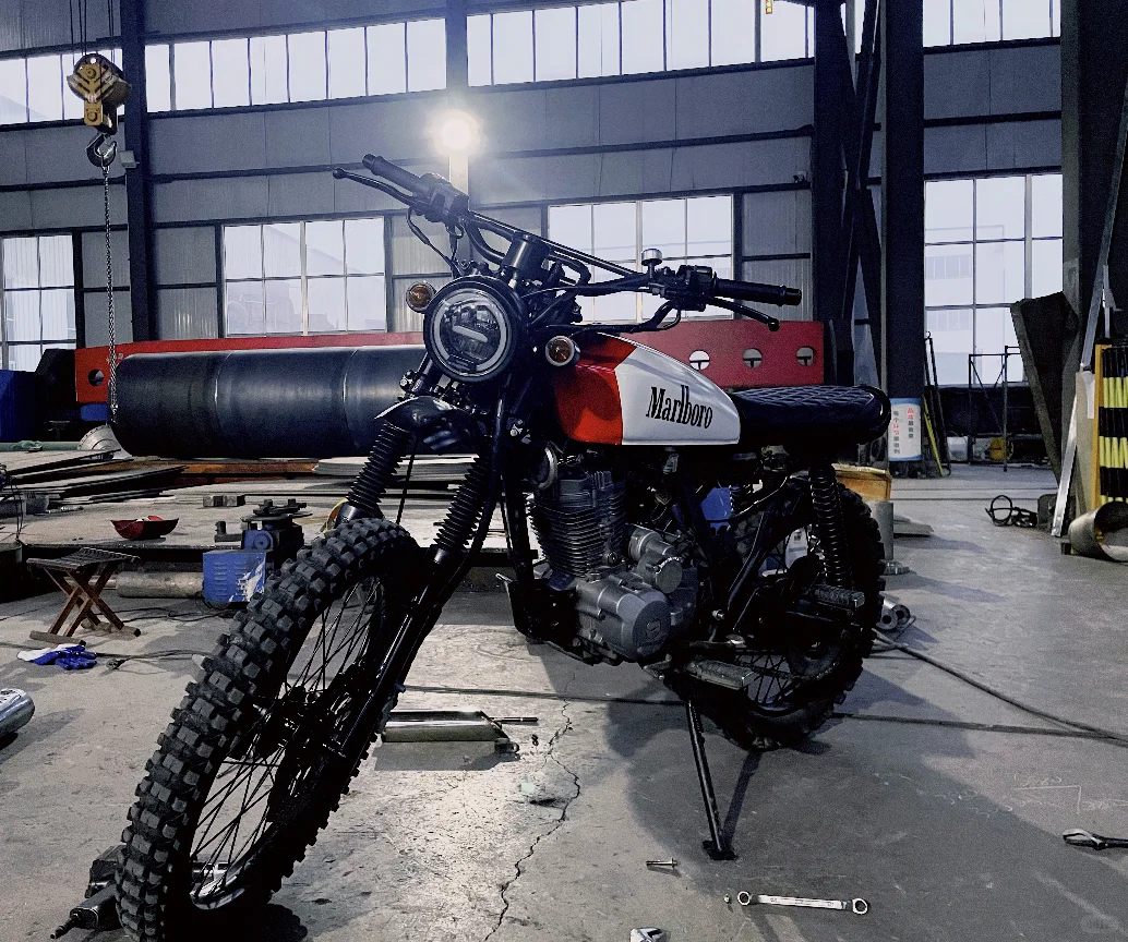 全网首辆新锋锐125改复古越野vmx?️