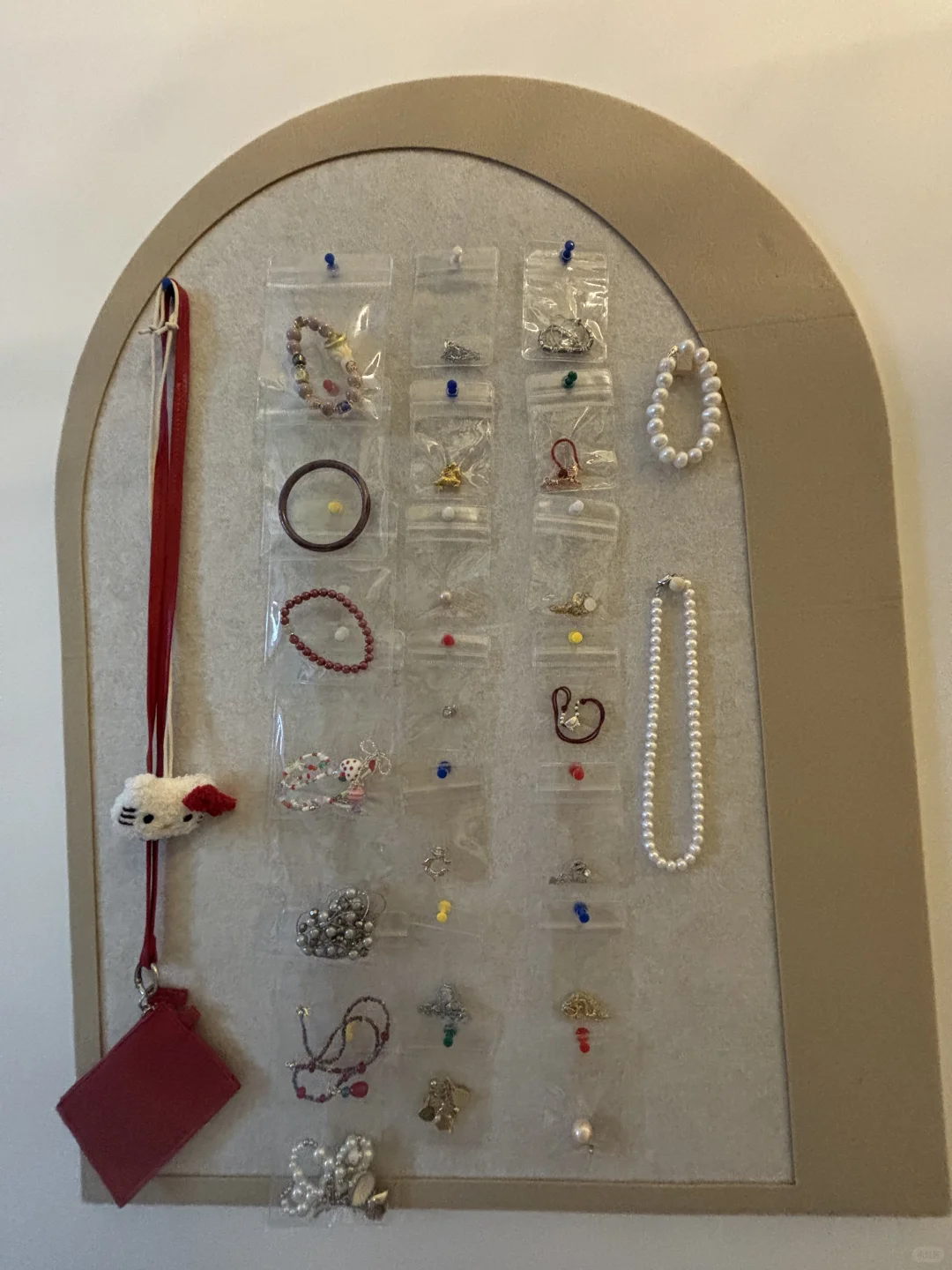 发现了一种很绝的首饰收纳