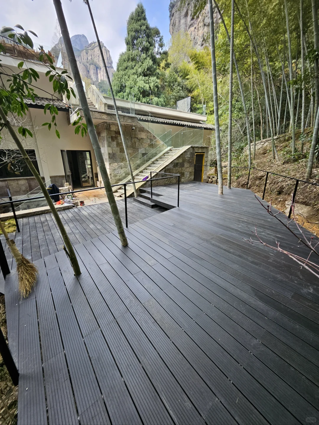 户外重竹木地板案例